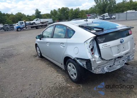 2010 Toyota Prius Iv из США, поврежденный, VIN JTDKN3DU9A0168486